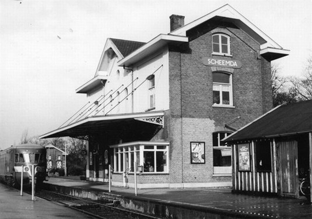 Station Scheemda 1970