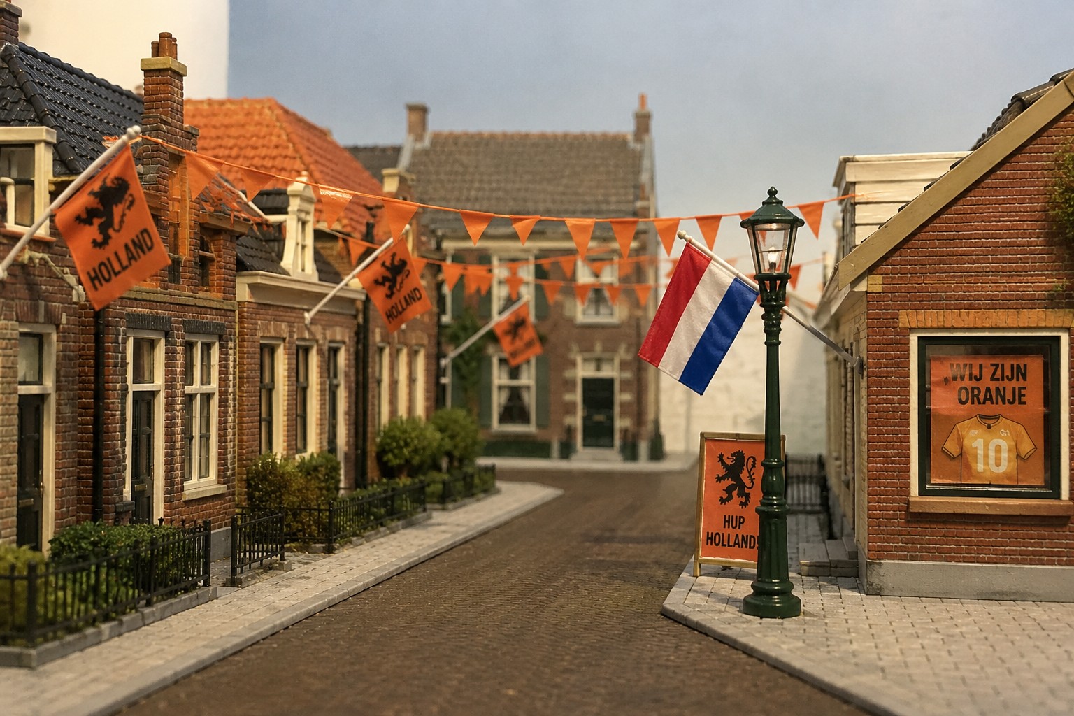 oranje vieren 