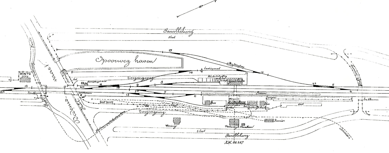 sporenplan Dedemsvaart 1920
